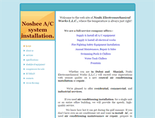 Tablet Screenshot of air-conditioning-dubai.com